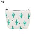 New Cactu Print tudent Keychain Pencil Cae Zipper torage Coin Pouch Mini Bag.