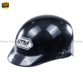 DFL / STM / SMS Cap Style New Version Bike Helmet Black colour 1 pcs Vespa or Scooty Helmet for man & Women. 