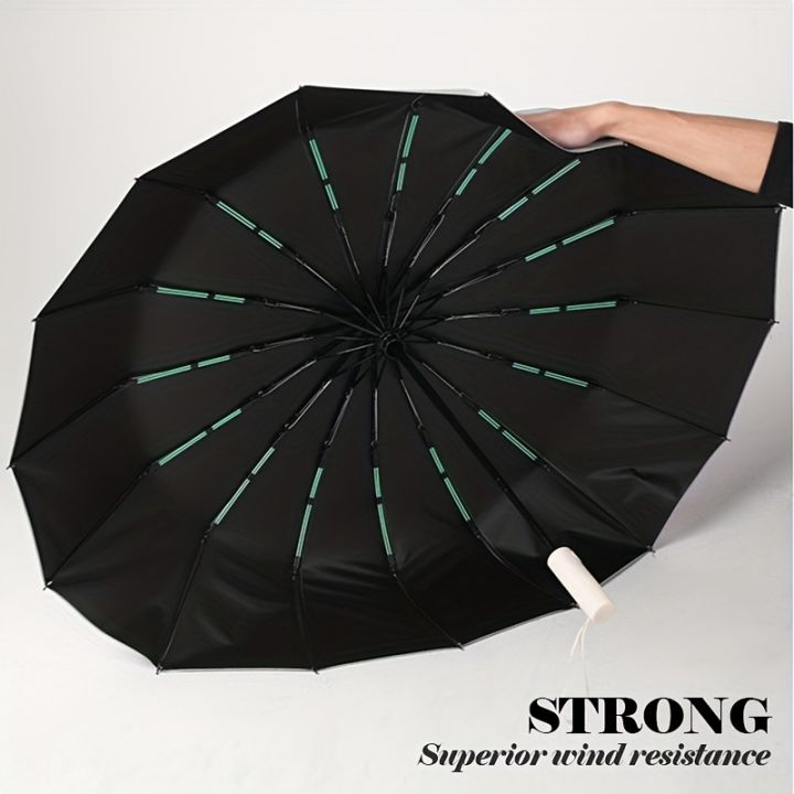 Automatic%2032%20Ribbed%20Umbrella%20-%20Windproof,%20Foldable,%20Sunscreen,%20and%20Sunshade%20Umbrella%20Dual%20Dragon%20Bone%20Sun%20Rain%20Dual%20Use%20-%20Image%204
