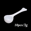 10PCS 1/3/5/10g Measuring Spoons Coffee Protein Milk Powder Scoop Kitchen Plastic.