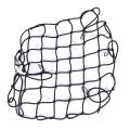 Seat Net or Helmet Holder for Motorcycle - Black. 