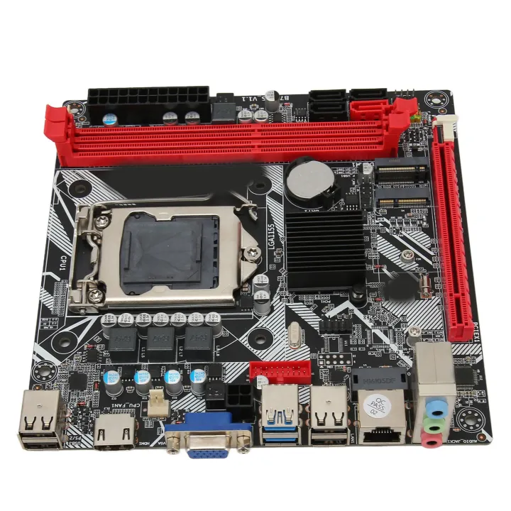 LGA%201155%20Motherboard,%20WiFi%20M.2%20B75%20MS%20Motherboard%20HD%20Multimedia%20Interface%20USB3.0%20Support%20DDR3%20Memory%20SATA3.0%20Replacement%20for%20Home%20Entertainment%20-%20Image%204