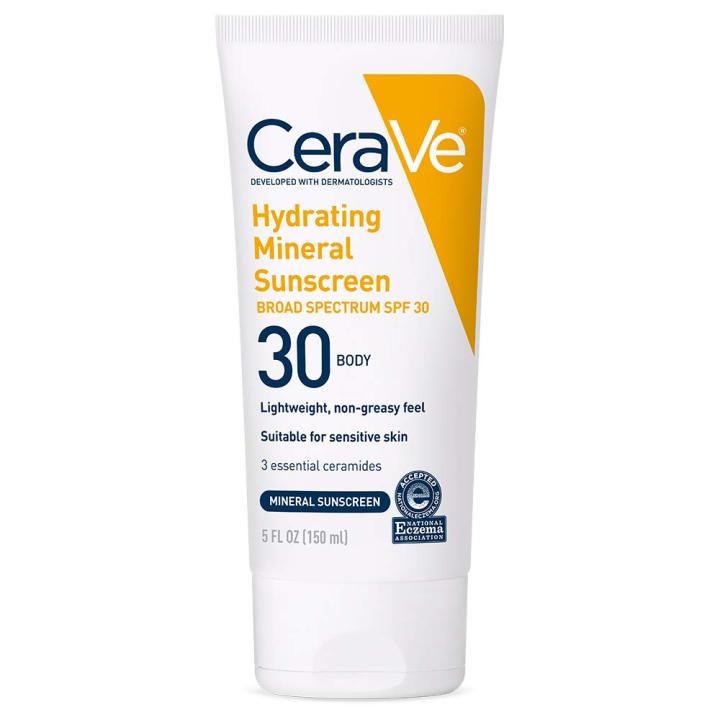 CeraVe Hydrating Mineral Sunscreen SPF 30 Face Sheer Tint 50ml by Laiba Skin Care and Cosmetics Wholesale