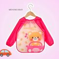 Cute Cartoon Feeding Baby Bibs Waterproof Long Sleeve Bibs for Baby Girl Bib Saliva Boy Burp Cloths Newborn Slabbetjes Kids Feeding Eating Apron. 