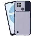 For Realme C21 Camera Protection Shutter Translucent Back Cover Case for Realme C21.