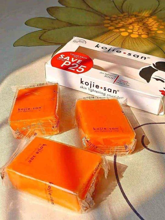 Kojic Acid Soap Original Skin Lightening 65g X Kojie San