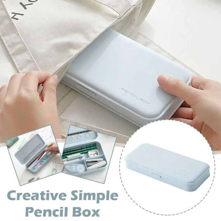 Square%20Multifunctional%20Solid%20Color%20Multi-grid%20Stationery%20Pencil%20Case%20Student%20Large-Capacity%20Pencil%20Storage%20Box%20-%20Image%205