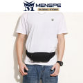 MENSPE Sports Waist Bag Fashion Men Bag Men Chest Bag Shoulder Bag Sports Bag Waterproof Oxford Running Bum Bag Portable Gym Bag for Running Cycling Hiking Walking. 