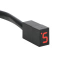 【Quality】 Universal Motorcycle Exterior Gear Indicator LED Display 5 Gears Motorcycle Shift Lever Sensor. 