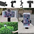 Tripod Mount Phone Clip Vertical Bracket 360 Degree Rotating Tripod Adapter. 