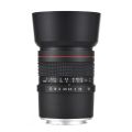 85mm F1.8 Medium Telephoto Camera Lens Large Aperture Full Frame Portrait Lens. 