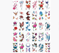 New 30 heet Waterproof Temporary Tattoo ticker Body Art Water Tranfer Tattoo - J. 