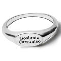 Man 5925 Diamond Male 925 Italian Pure Sterling Silver Ring Men Ring. 