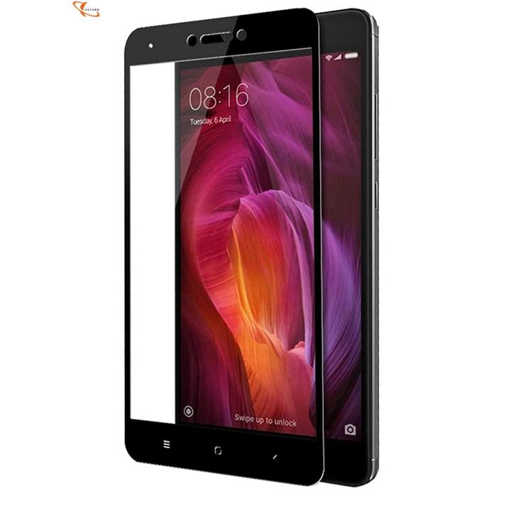 For Xiaomi Redmi Note 4 Tempered  Glass Screen Protector Gorilla Transparent. 6D/9D/11D-Black