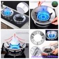 RANI Universal 8-Hole Energy Saving Gas Stove Cover: Windproof Disk with Round Shape Windshield Bracket for Enhanced Cooking Efficiency. 