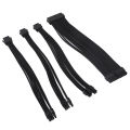 PSU Cable Extension 30cm 4PCS PC Extension Cable Set with Combs for GPU. 