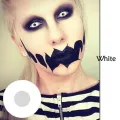 Halloween Color Contact Lenses (white Color Diameter: 14.5mm). 
