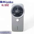 Miyako KL-3092 Rechargeable AC/DC Air Cooler with Remote & Timer | 14H Backup, HEPA H13 Filter, 360° Cool Wind.