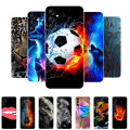 For Samsung A55 5G Case Football Soft Silicone Back Cases for Samsung Galaxy A55 A 55 5G Phone Cover GalaxyA55 etui Fundas. 