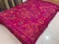 Handmade Cotton Nakshi Kantha in Multi-Color - Artisan Craftsmanship for Winter Warmth.