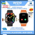 WS10 Ultra/HW ultra 2 call / Ultra S9 / Ultra S9 Max / WS10 Ultra / S8 Ultra 5G Android Smartwatch With Dual Camera 8G Ram & 128G Rom(Only WS9 Ultra 8g Ram 128g Rom)Smartwatch 5G Android System Dual Camera Wi-Fi 4G Ram + 64G Storage Memory. 