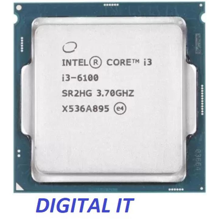 Core i3-6100 6th Gen 3MB Cache 3.70GHz Processor 110 MOTHERBORD SUPPORTED