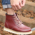Men Boots Elevator Shoes Hidden Heels High Soft Leather Heightening Shoes For Man Increase Insole 10CM 8CM 6CM Warm Height Boots BunnyGarden.