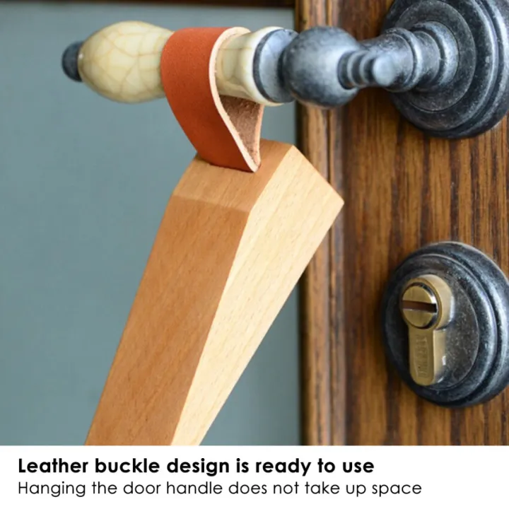 Wooden%20Door%20Wedge%20Stopper%20Non-Slip%20Solid%20Wood%20Door%20Stoppers%20Sturdy%20and%20Durable%20Door%20Stop%20Wedge%20with%20Hanging%20Leather%20(1%20Pcs)%20-%20Image%203