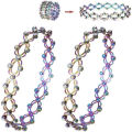 1 Pc 4 Colors Transforming Bracelet Ring 2-In-1 Adjustable Retractable For Women Banquet Daily Wear Jewelry. 