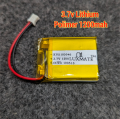 ক্রিয়েটিভ কাজের জন্য 3.7v উচ্চ মানের জেনুইন ক্যাপাসিটি লিপো ব্যাটারি. 
