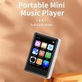 Bluetooth-compatible 5.0 Mp3 Player Full Touch Screen Portable Sports Music Player Fm Radio Recorder. 