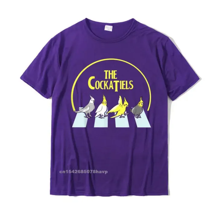 Birb%20Memes%20Bird%20Band%20Parrot%20Doodle%20Parody%20The%20Cockatiels%20T-Shirt%20Retro%20Male%20Tees%20Printed%20T%20Shirts%20Cotton%20Casual%20-%20Image%203