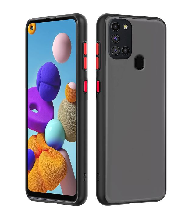 Daraz Samsung A21s Back Cover With Stand RM For Samsung Galaxy