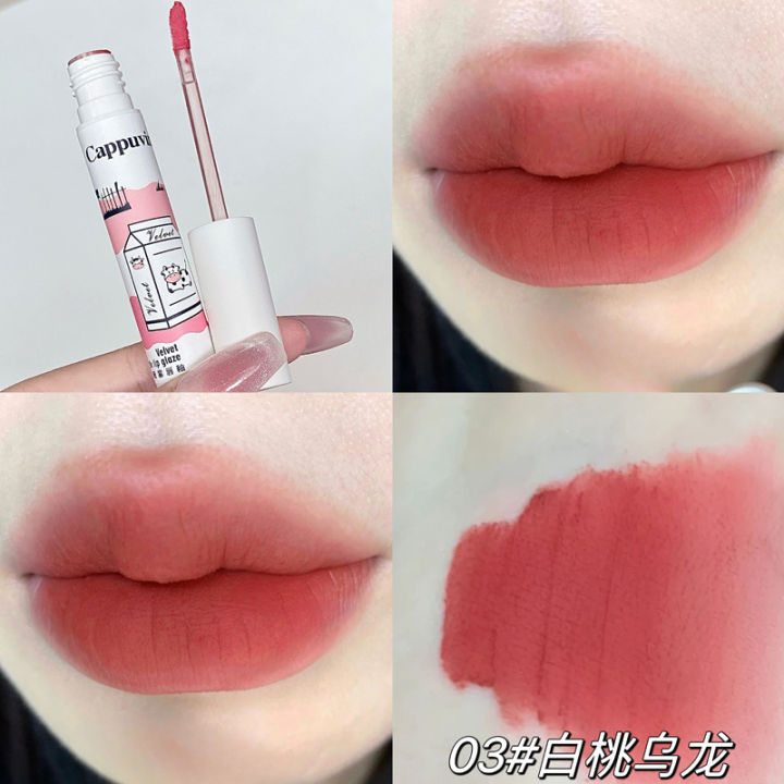 Cappuvini%20Velvet%20Matte%20Liquid%20Lipstick%20Waterproof%20Lip%20Gloss%20Long%20Lasting%20Nude%20Lipstick%20Women%20Red%20Lip%20Tint%20-%20Image%208