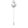 Anchor Lapel Pin Brooch For Men & Women.