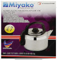 Miyako Automatic Electric Steel Body Kettle, Mk-47NC, 4.7 Litre Malaysia made. 