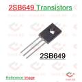 5Pcs- 2SB649A 2SB649 B649 649 PNP Transistor 120V 1.5A 20W Silicon Bipolar Power Transistors Triode TO-126 Package Electronics Parts IC Electrical Circuitry & Parts.