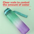 1 liter Water Bottle Motivational Sport Water Bottle Leakproof Bottles Drinking Outdoor Travel Gym Fitness Jug For Kitchen 900ml.