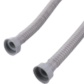 TWEXQNY 3pcs 3.5Ft Washing Machine Pvc Y Shaped Drain Discharge Hose Washer Pipe Connector , with 2 Waterproof Rings.
