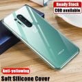 lthmy for OnePlus 8 Pro IN2023 IN2020 IN2021 IN2025 Flexible Soft Matte Black Crystal Clear Phone Case Silicone Back Cover.