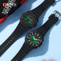 OFNS New Casual Men's Watches 50m Waterproof Sport Quartz Watch For Male Wristwatch Dual Display LED Digital G Style Relogio. 