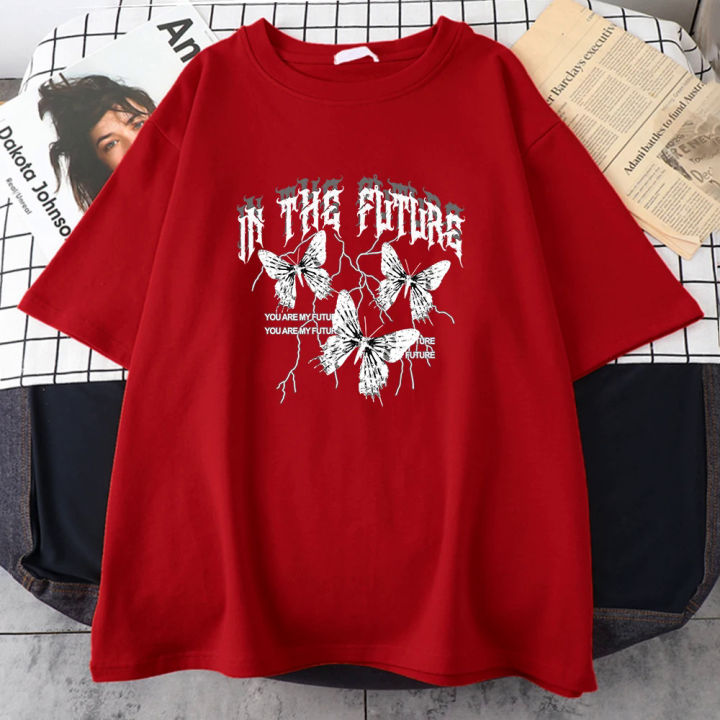 In%20The%20Future%20Dark%20Black%20Butterfly%20Creative%20Design%20Tshirts%20Women%20Soft%20Cotton%20T-Shirt%20Sport%20Summer%20Clothes%20Plus%20Size%20Short%20Sleeve%20-%20Image%202