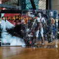【selevn roind】NECA God of War 3 Kratos [Ghost of Sparta] PVC Action Figure Toy Figurine Collectible Model Doll. 
