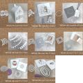 XLDesign Craft Metal stencil mold Cutting Dies 3D house leaf bunting round oval die cuts Album Paper Card Craft Embossing. 