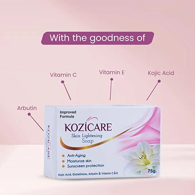 Kozicare%20Skin%20Lightening%20Soap%20for%20Face%20And%20Body%2075%20G%20-%20Image%203