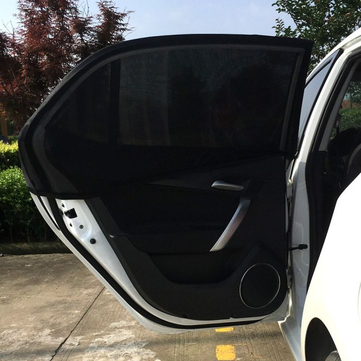 CARPRIE%201%20x%20Car%20Rear%20Window%20UV%20Mesh%20Sun%20Shades%20Blind%20Kids%20Children%20Sunshade%20Blocker%20Black%20drop%20shipping%20-%20Image%205