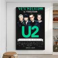 Rock Band Star U2 Music Poster No Framed Kraft Club Bar Paper Vintage Poster Wall Art Painting Bedroom Study Stickers. 