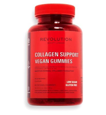 Revolution Vegan Collagen Support 180g - Wild Berries