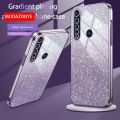 lthmy for Motorola Moto G8 PLUS case electroplating colorful soft glitter TPU cellphone cover luxury phone casing.