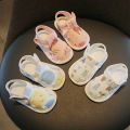 0-12 months spring and summer soft soled walking baby cloth shoes, breathable sandals, newborn shoes. 